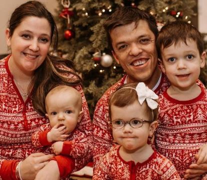 Lilah Ray Roloff with her family.